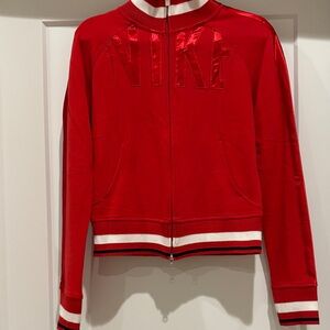 Nike Women's Bold Red Bomber Jacket